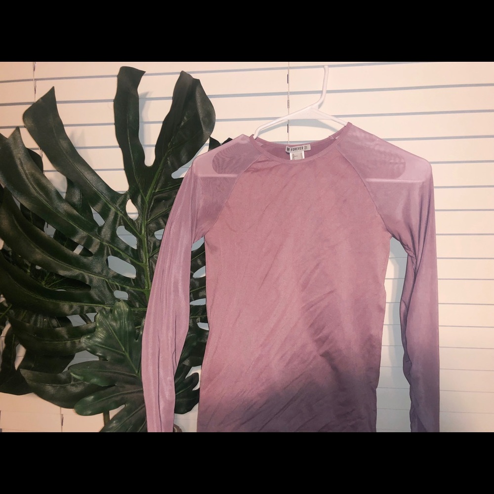 Purple athletic shirt & black athletic shirt